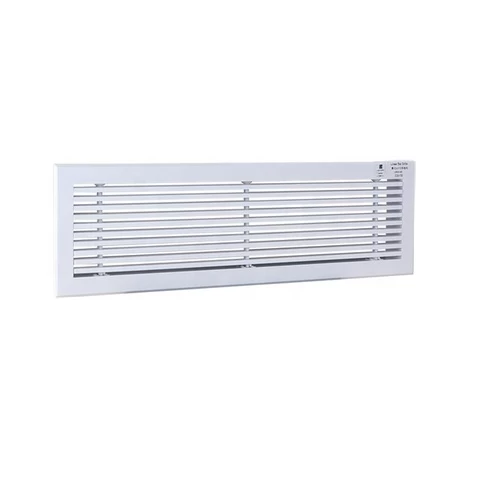 HVAC System Aluminium Linear Bar Supply Grille with Removable Core