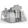 Hydraulic lifting vacuum emulsifying mixer cream making machine cosmetic manufacturing production line