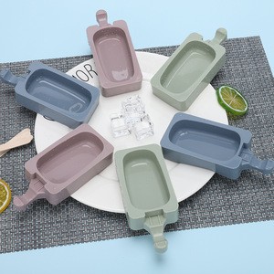 Ice cream silicone mould Making popsicle pudding chocolate mold DIY silicone ice cube tray ice cube maker