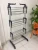 Import Indoor 3 tier laundry hanger stand hangering clothes dryer rolling garment rack from China