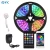 Import Indoor SMD 5050 Smart Blue-tooth App Controlled 12v Flexible Lignt Strip Waterproof RGB led Strip Light from China