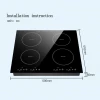 induction cooker Home kitchen Appliances Induction Cooker With 4 burners Induction Hob