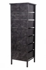 industrial rustic & vintage old metal multiple drawers office furniture filing cabinet