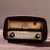 Industrial Style American Vintage Radio Model Ornament Resin Craft Home Decoration