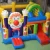 Import Inflatable clown bouncer slide obstacle combo from China