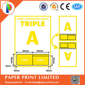Buy Integrated Labels A4 Paper/a4 Label Sticker Paper/label Paper from ...