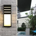 ip54 24w COB led E27 wall light sconce indoor outdoor waterproof wall lamp Bulkhead out door wall light