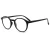 Import Italy design ce fashion round black mens reading glasses from China
