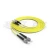 Import JFOPT Factory sm 3.0mm optic fiber patch cord APC/UPC fiber optic patch cord FC-ST yellow Duplex patch cord from China
