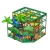 Import Jungle Theme Kids Small  Indoor Playground Soft Kids Playhouse  For Home from China
