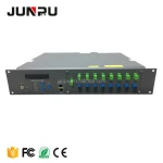 Junpu Ftth Pon Edfa 8port Mini Edfa Optical Amplifier Fiber Optic Equipment 1260 To 1650nm