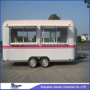 JX-FS500R Custom newest travel cart trailers ,china supplier large capacity food carts