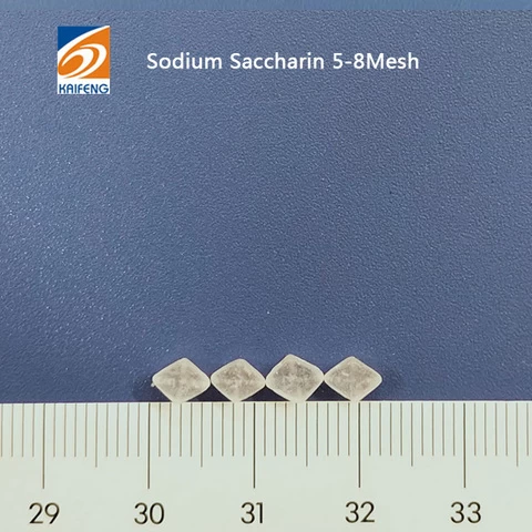 KAIFENG raw material food additive products 5-8 mesh saccharin sodium price