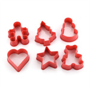 kids cartoon animal shape biscuits mold rose heart mould cookie cutter set