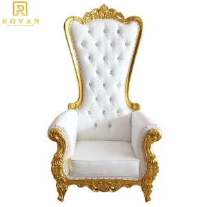king and queen high back cheaper pink king sliver throne chairs high back royal luxury wedding chair for groom and bride