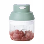 Kinscoter Mini Vegetable And Fruit Chopper Electric Food Processing Electric Meat Grinder