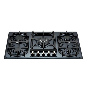 kitchen appliance built in table gas hob with 4 5 burner