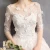 Import Korean bride wedding dress Qi large size slim wedding dress custom weddingnew word shoulder sleeve from China