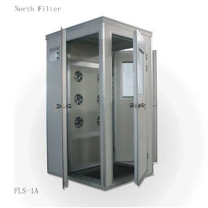Laboratory Stainless Electronic Interlock Air Shower Room