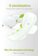 lady period product disposable sanitary napkins with ultra long night use sanitary pads in good absorbent