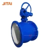 Large Eccentric Type PTFE Seated Segmented Ball Valve From CE Manufacturer