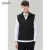 Import Latest design vest print mesh fabric breathable vest,black waistcoat from China