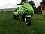 LB-08 New 1500W  hand controls for handicapped  Electric Trike Scooter