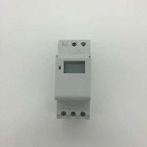 LCD Digital DIN Rail Weekly Programmable Time switch THC15A