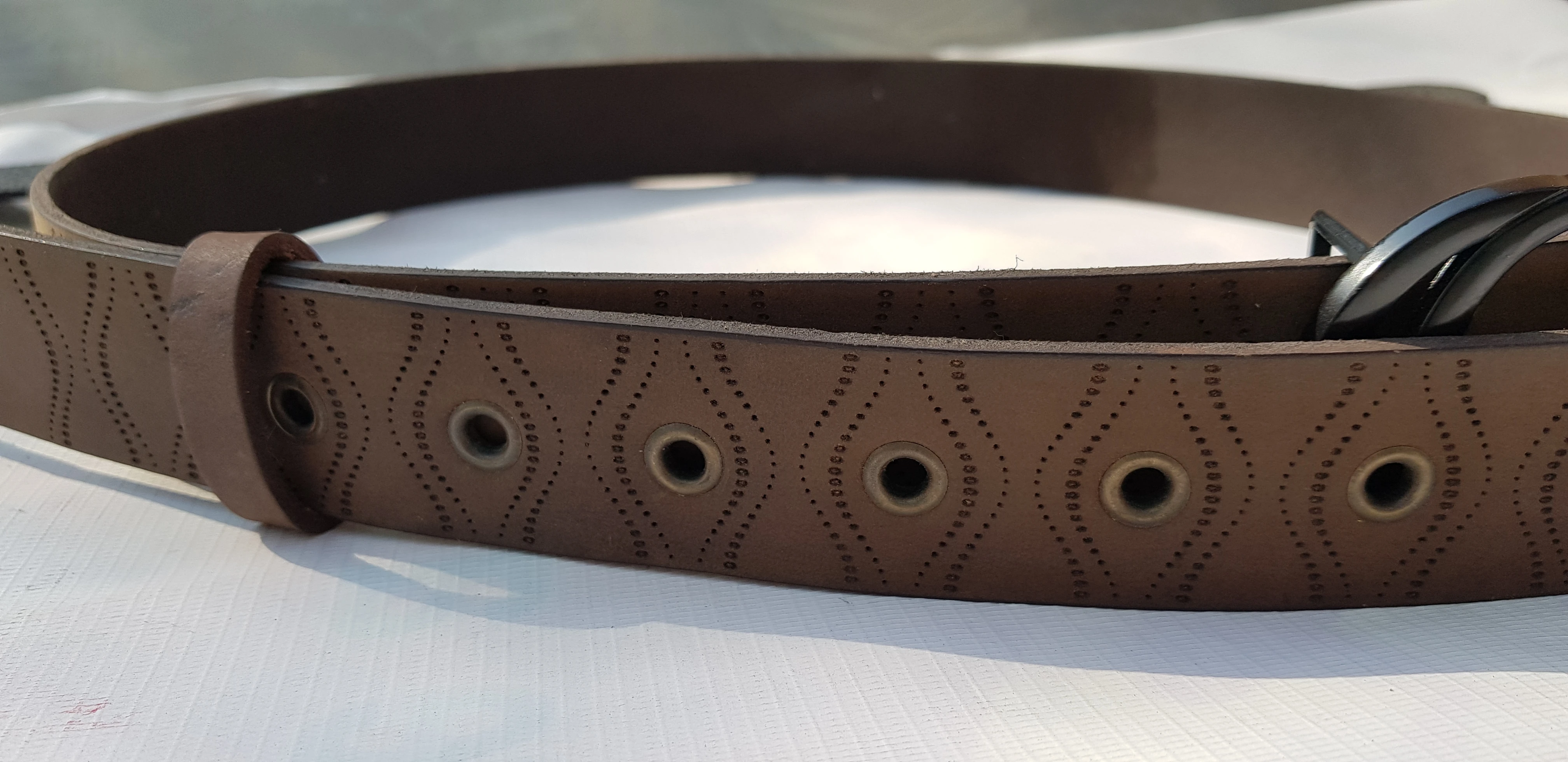leather belt fashion
