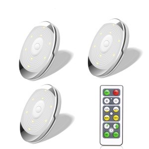 Led Puck Lights,Wireless Under Cabinet Lighting with Remote