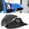 Left Hand Drive Replacement Carbon Fiber Car Side Mirror Cover For BMW F80 M3 F82