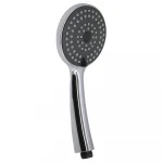 LEVO wholesale hotel shower set three function shower stainless steel hose round top spray shower set bathroom