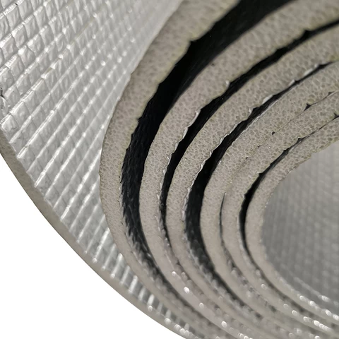 Light weight Aluminum foil coated thin EPE/XPE  foam heat insulation roll