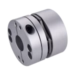 Linear motion Ball screw end support Motor shaft aluminum double diaphragms clamp coupling