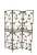Import living room decoration metal folding Divider Accordion Room Dividers from China