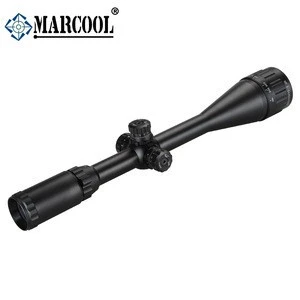 long range rifle scope MARCOOL 6-24x50 riflescope hunting scope red &amp; green &amp; blue illumination hunting scopes