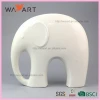 Lovely White Elephant Ceramic Craft Set with BSCI Certificate