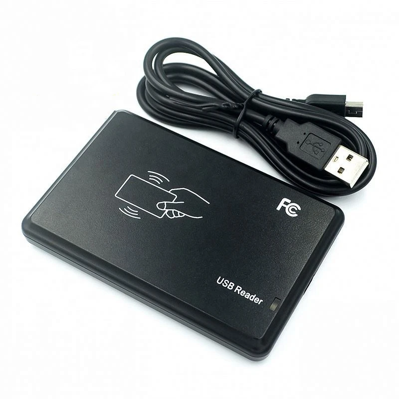 Low Cost  MI RFID Card 13.56 mhz rfid Reader USB Smart Card Reader