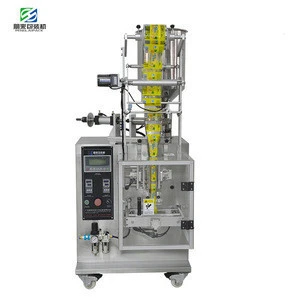 Low cost small cooking oil pouch packing machine for food, chemical, pharmaceutical