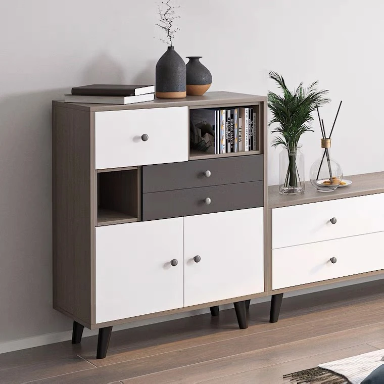 Low price guaranteed quality design modern chest of drawers of bedroom