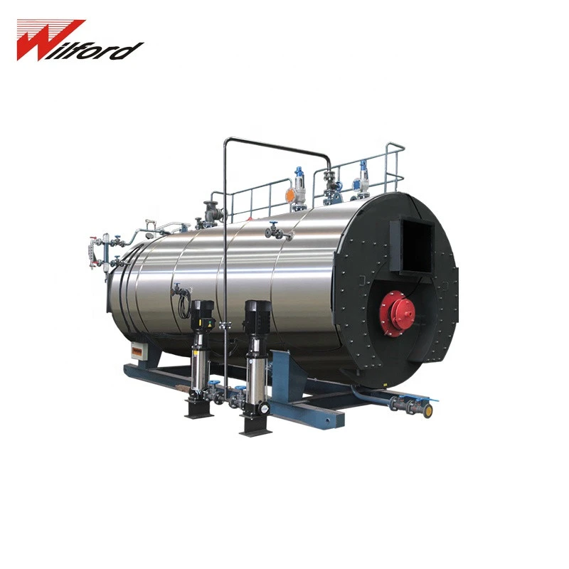 low price industrial Horizontal oil gas steam boiler with the capacity of 1000kg
