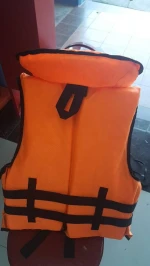 Low price portable fashion kayak boating thin personalize offshore marine life vest jacket with collar