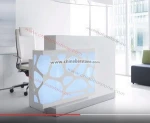 Luxury design beauty salon front desk,hair salon reception desk with best price