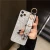 Import Luxury glitter bling bees soft TPU mobile phone case for iphone 11 pro max 6s 7 8 plus xr xs max Girl phone holder wrist strap from China