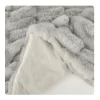 Luxury Home Thick Soft Hairs Printed Chinchilla Plate Rex Faux Rabbit Fur Fabric