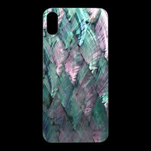 Luxury Phone Case Natural Shell Color Real Shellfish Back Cover For IPhoneX