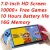 M1 X12 plus 7 inch 128 bits handheld game player retro video game console for psp games