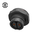 M19 Buckle Type Assembly Panel Mount led Light Power Cord IP68 Waterproof Electrical Cable Wire Connector Panel Mount SK19