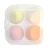 Import MAANGE  Portable 4pcs Beauty Egg Puff Latex Free Powder Foundation Blending Makeup Sponge from China