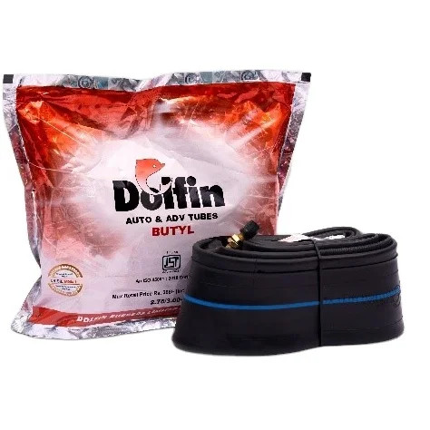 Made by Indian Manufacturer Excellent Quality Moped Natural Automotive Rubber Material Inner Tube at Wholesale Price
